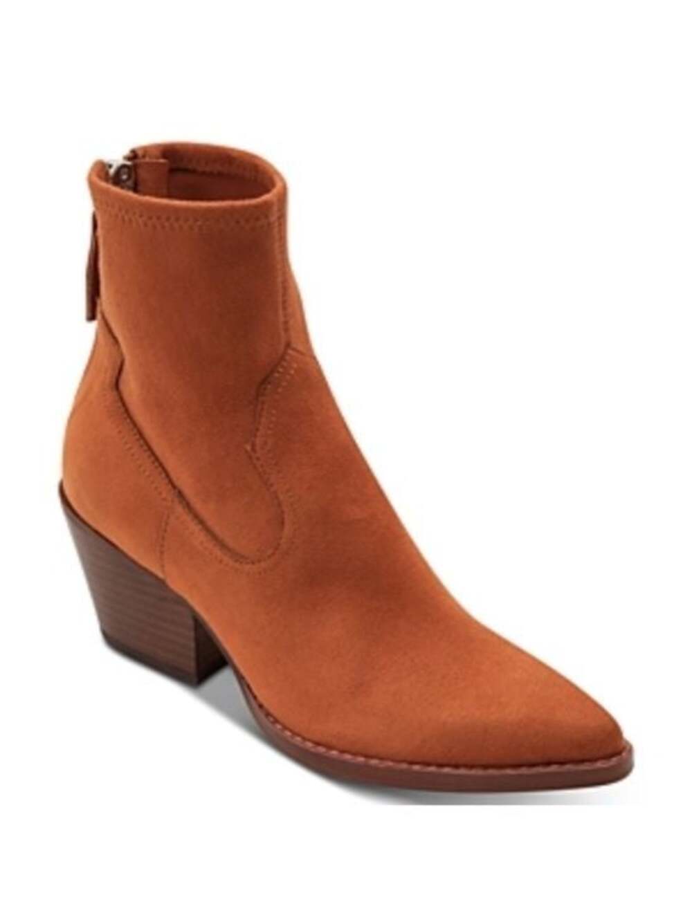 Dolce Vita Shanta Western Bootie Suede Sock Boot